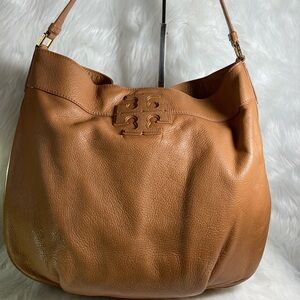 Tory Burch Tan Leather Hobo Bag